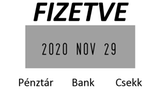 Classic 2160 Dátumbélyegző