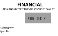 Classic 2660 Jobb Dátumbélyegző