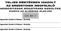 Expert 3960 Dátumbélyegző