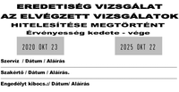 Expert 3960 Dupla Dátumbélyegző