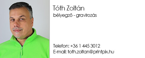 Tóth Zoltán gravírozás