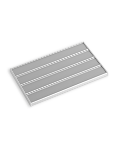 alusignFIX infótábla SÍNES 31mm x 4 sor