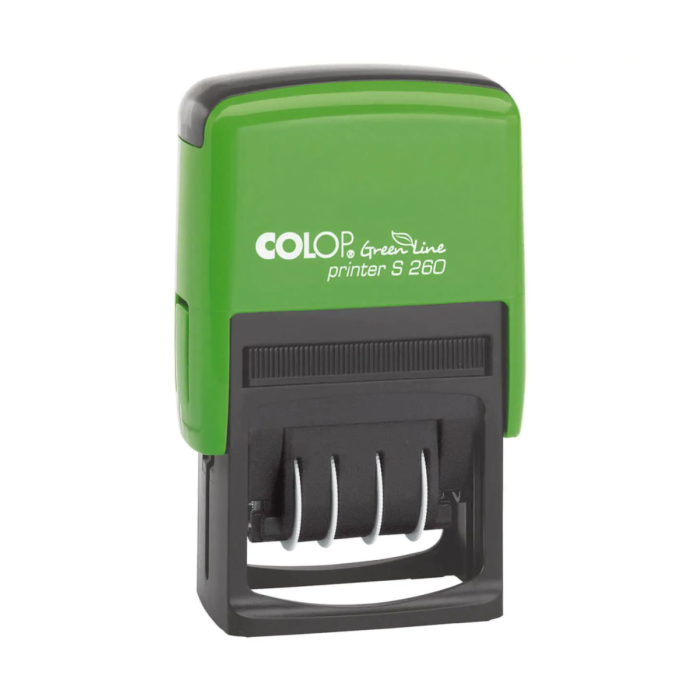 Környezetbarát dátumbélyegző szöveggel Colop S 260